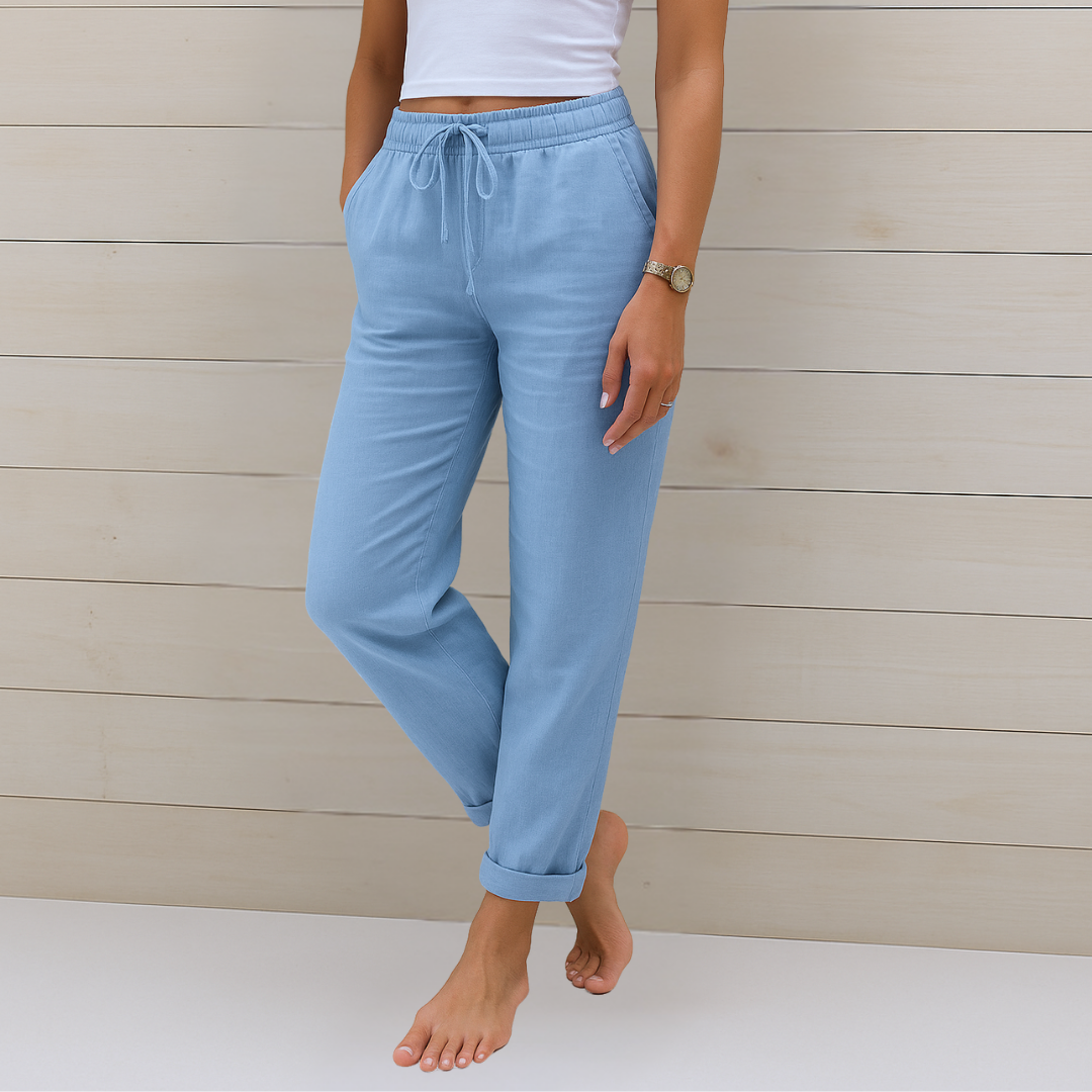 Yardley™ | Premium Breathable Linen Stretch Pants