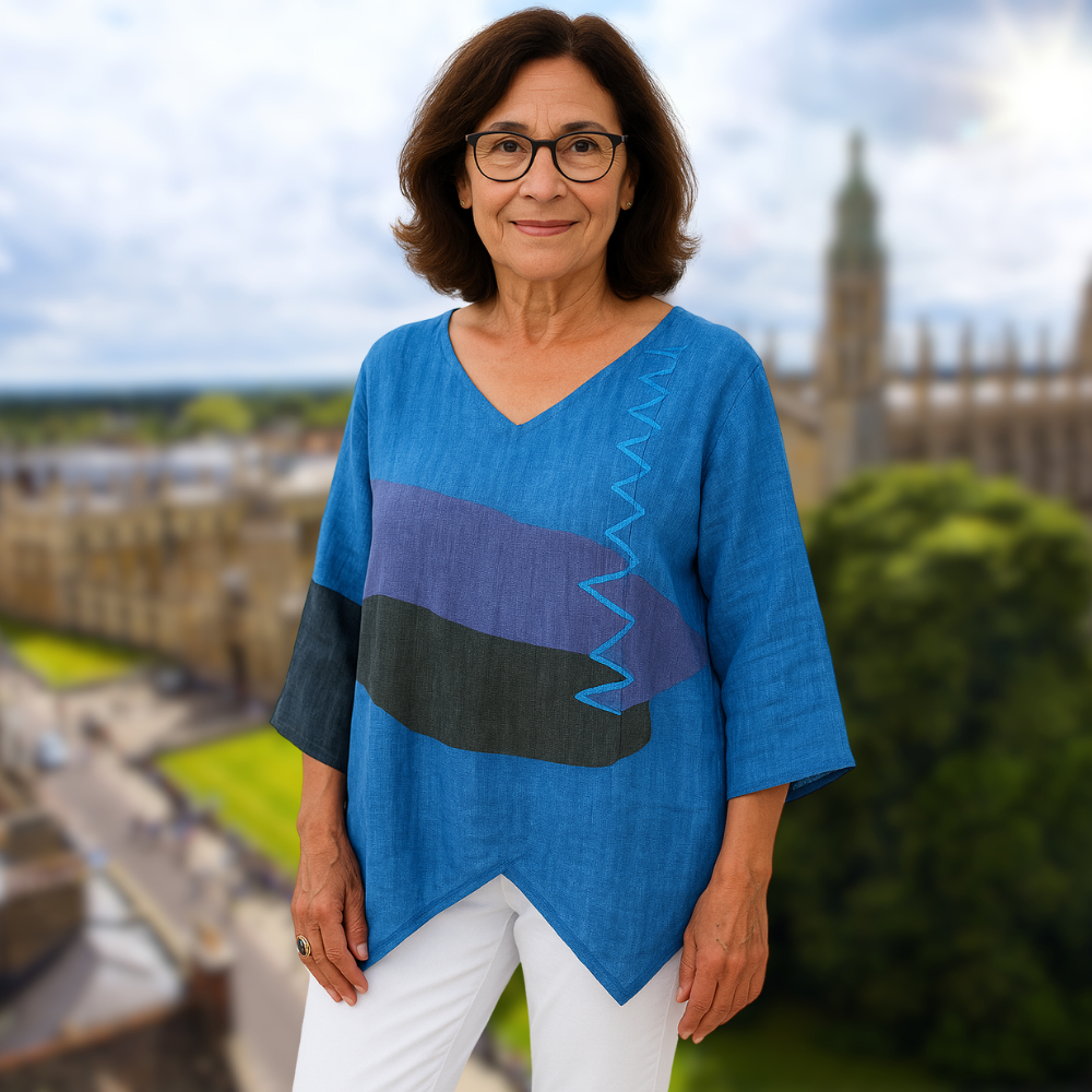 Charlotte – Artistic V-Neck Tunic