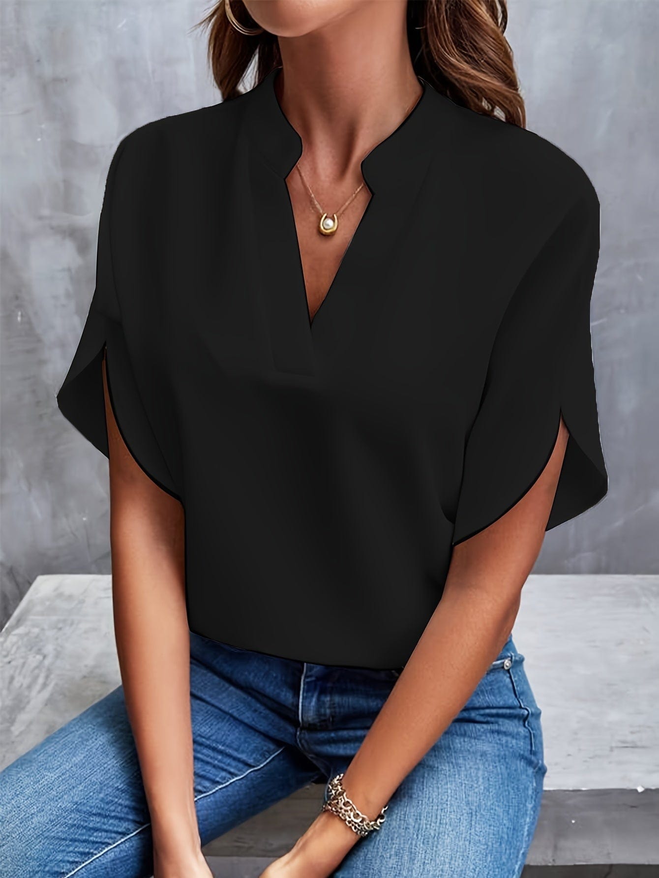 Madi | Draped Blouse