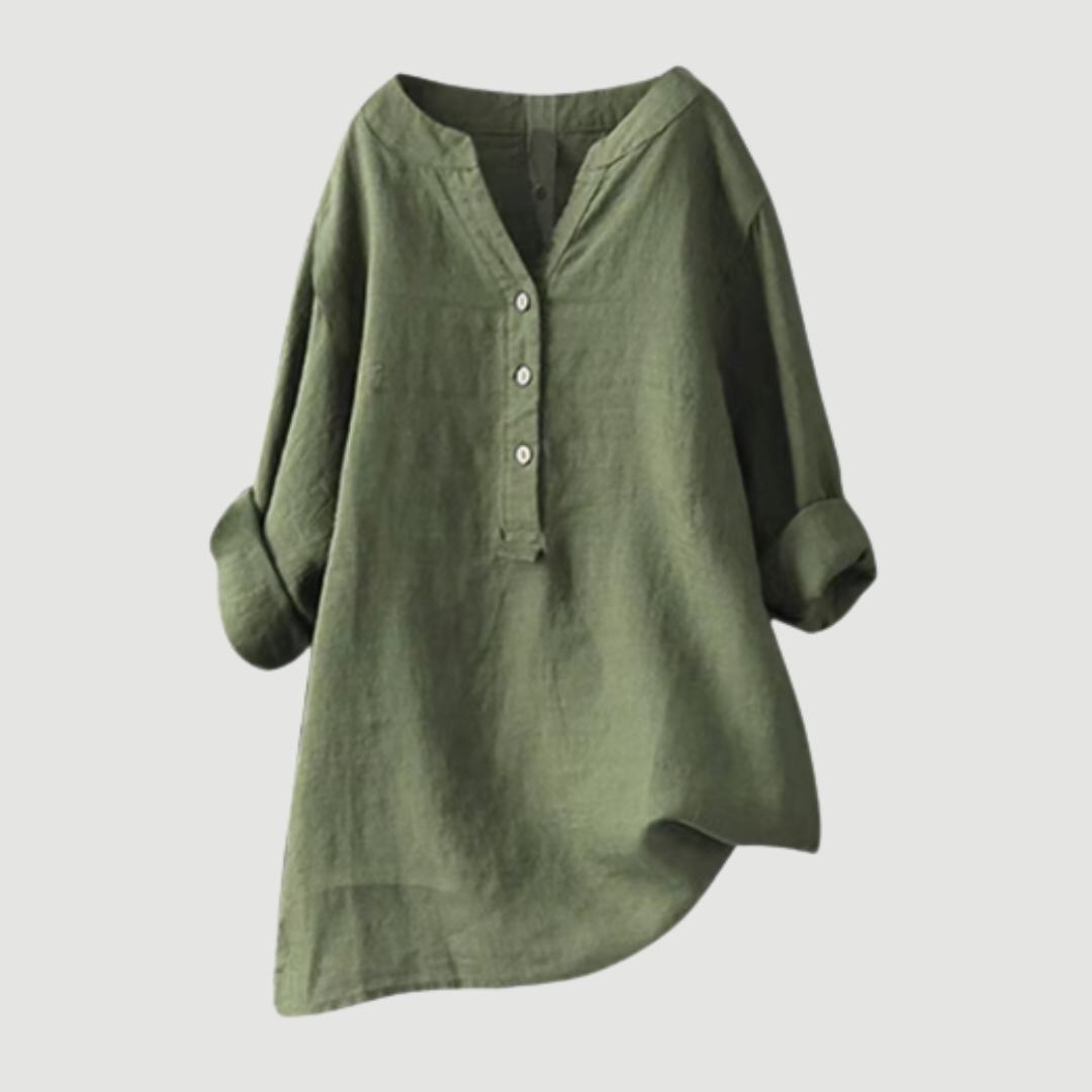 Judy™ | Fresh and Relaxed Linen Shirt for Summer Days