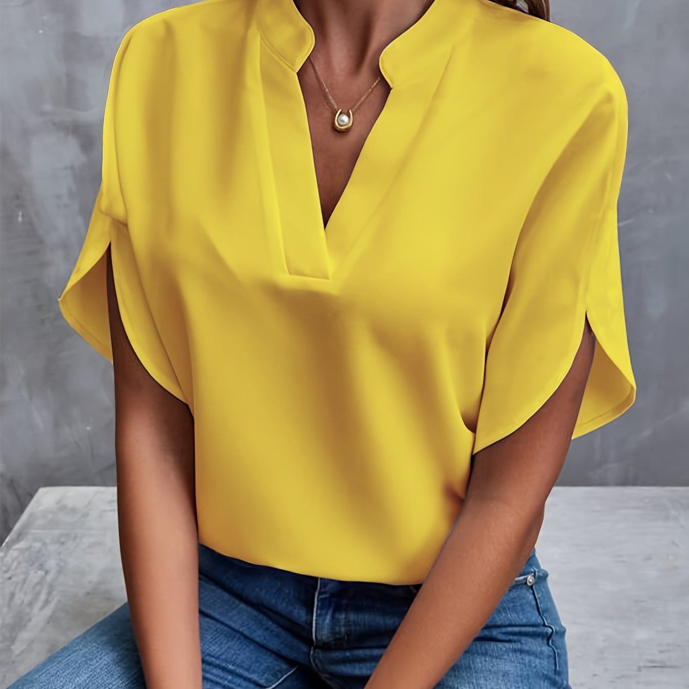 Madi | Draped Blouse