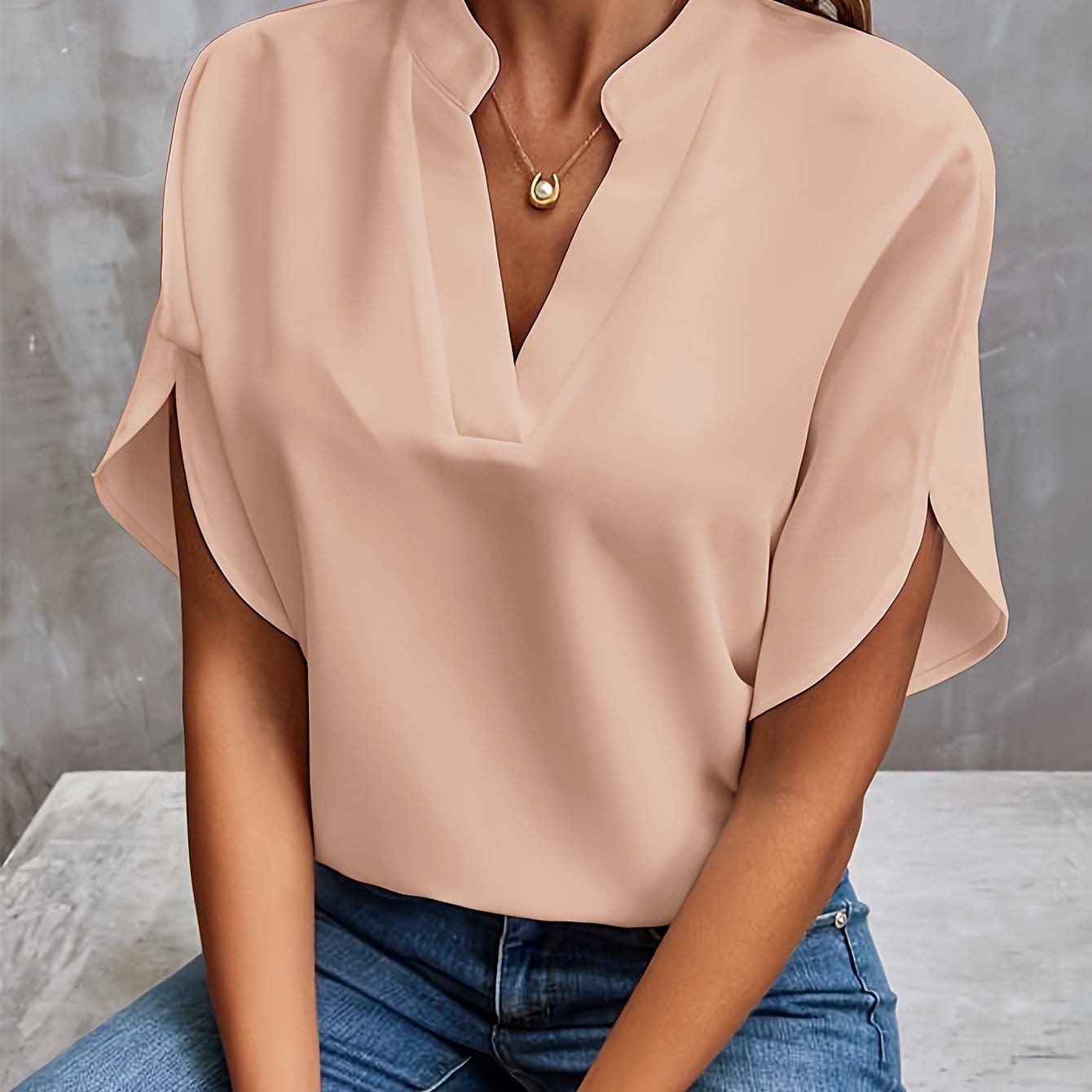 Madi | Draped Blouse