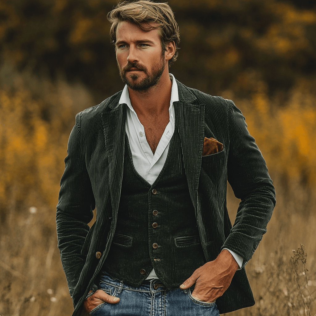Edward™️ | Heritage Blazer & Waistcoat - myrale.com