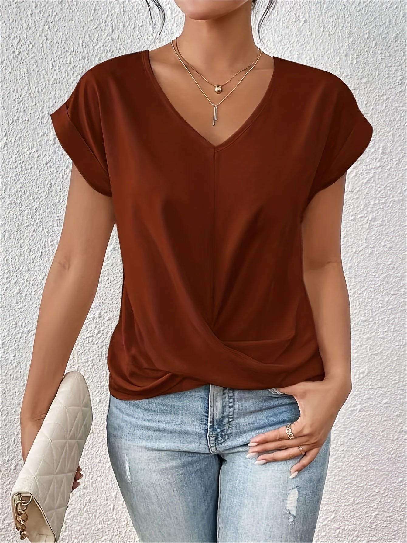 Elisa™ | Maglia Scollo Cuore Chic - Amore - Milano.it