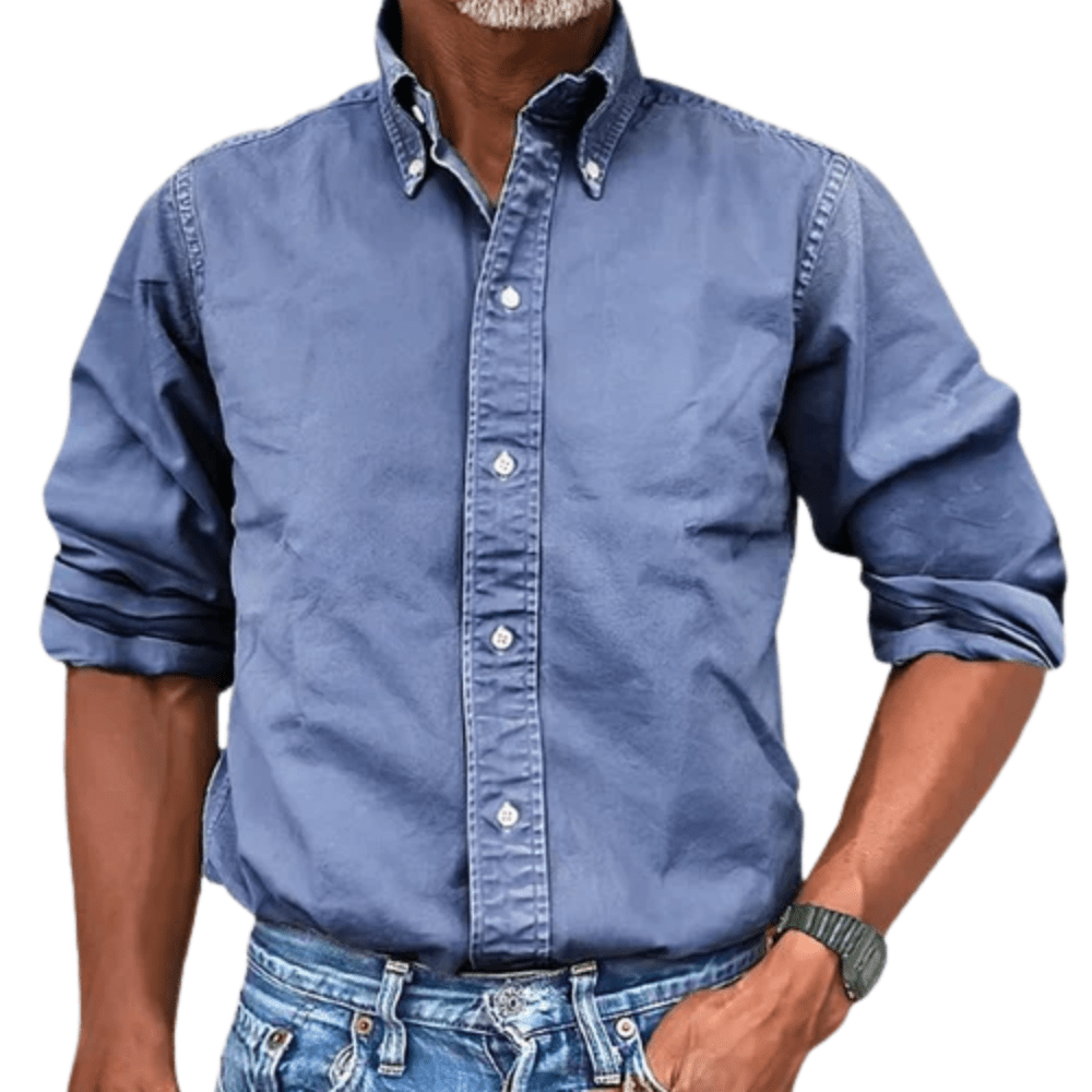 Lucas™ Camicia Classica a Manica Lunga - Amore - Milano.it