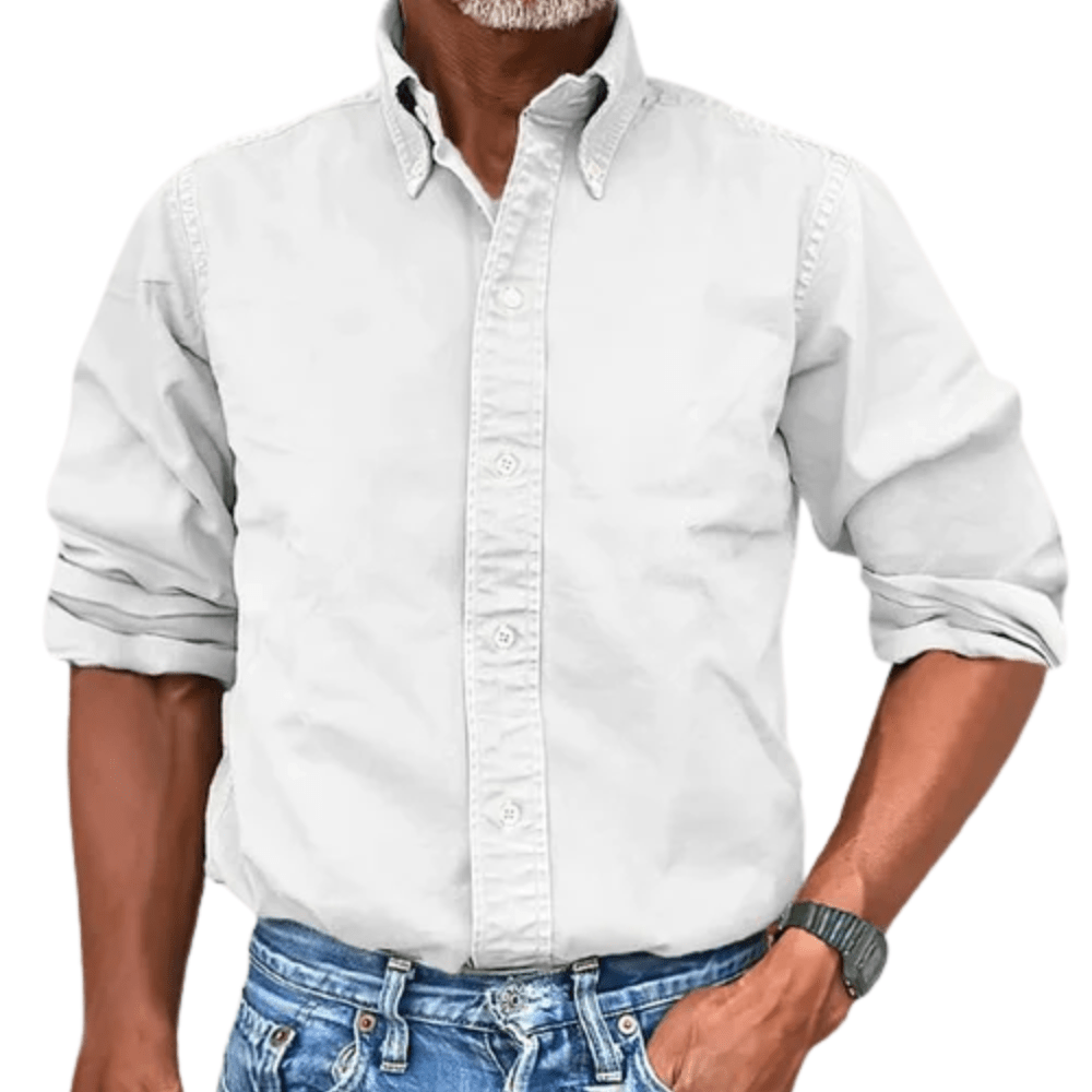 Lucas™ Camicia Classica a Manica Lunga - Amore - Milano.it