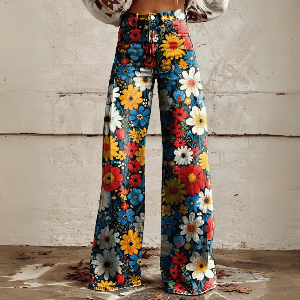 Lunabella™ | Pantalone Boho Chic - Amore - Milano.it