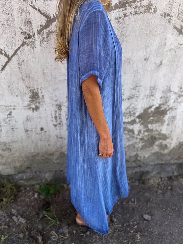 Katie™ | V-Neck Midi Dress